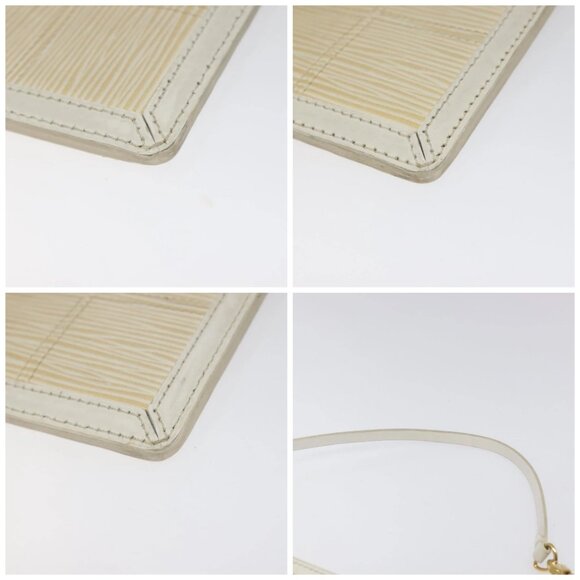 LOUIS VUITTON Epi Stretch Delmonico Pouch Cream - Picture 14 of 15